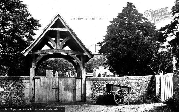 Photo of Canterbury, St Martin's Church Lychgate c.1866