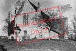 St Nicholas' Church 1898, Canterbury