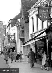 St Peter's Street, People c.1955, Canterbury