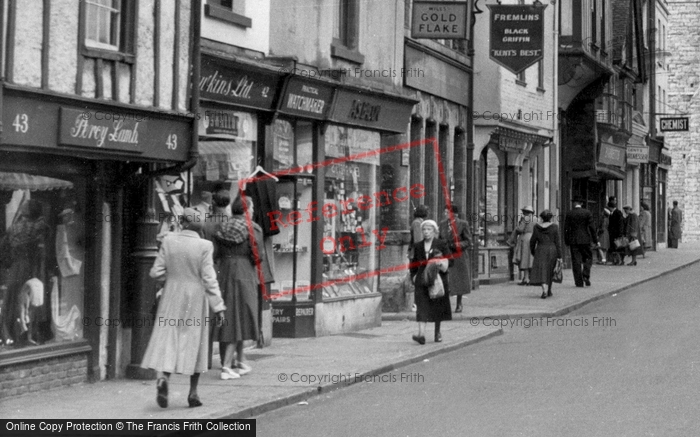 Photo of Canterbury, St Peter's Street, Shops c.1955