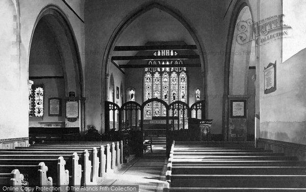 Photo of Canterbury, St Stephen's Church Interior c.1888