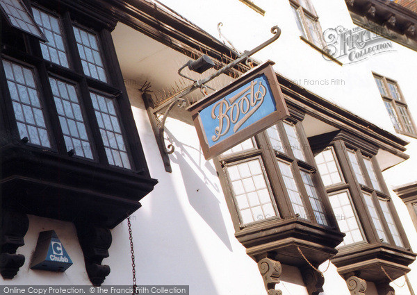 Photo of Canterbury, The Boots Sign 2005