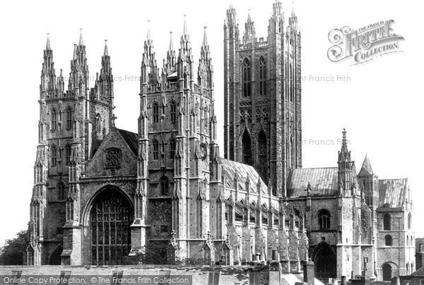 Photo of Canterbury, The Cathedral 1888