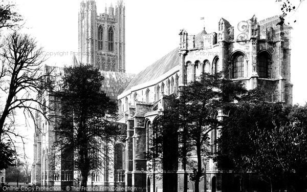 Photo of Canterbury, The Cathedral 1888