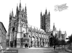 The Cathedral c.1955, Canterbury