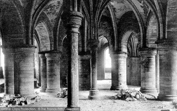Photo of Canterbury, The Cathedral Crypt 1890