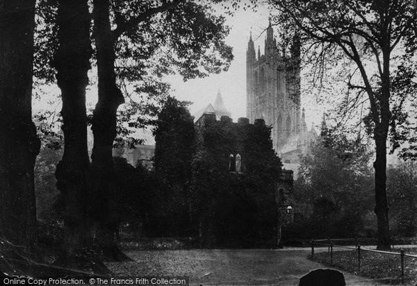 Photo of Canterbury, The Cathedral, North Gate 1888