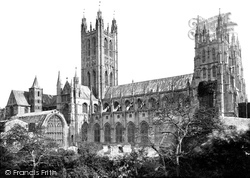The Cathedral, North West 1888, Canterbury