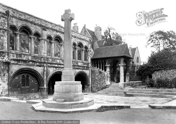 Photo of Canterbury, The Cathedral, The Norman Stair & Kings School War Memorial 1924