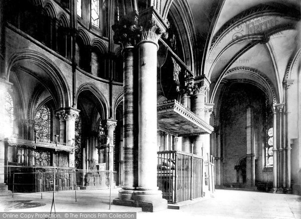 Photo of Canterbury, The Cathedral, Trinity Chapel 1888