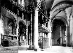 The Cathedral, Trinity Chapel 1888, Canterbury
