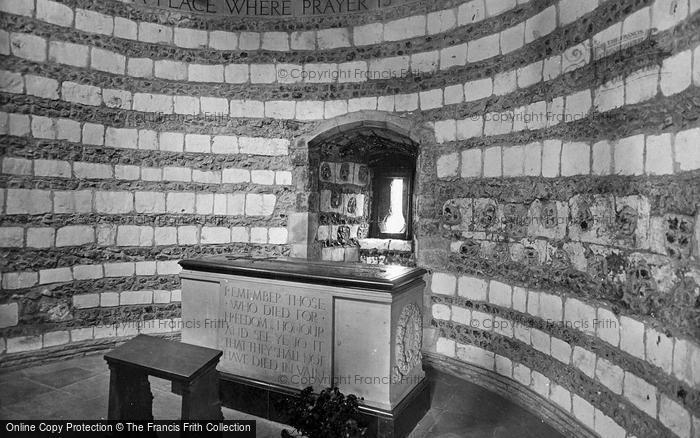 Photo of Canterbury, The Kent War Memorial Chapel 1924