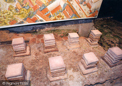 Tiles At The Roman Baths, St Margaret's Street 2005, Canterbury