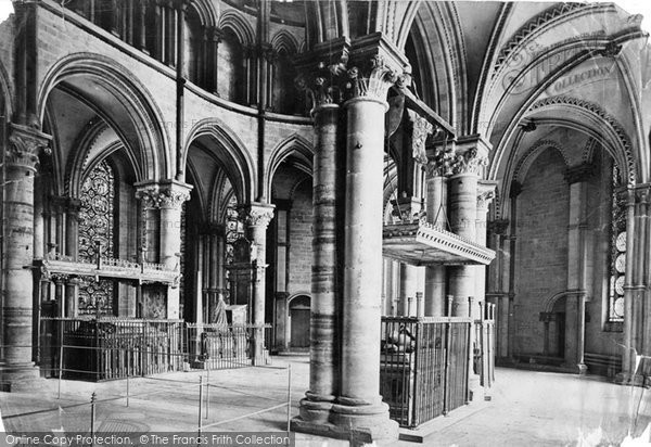 Photo of Canterbury, Trinity Chapel, The Tombs c.1862