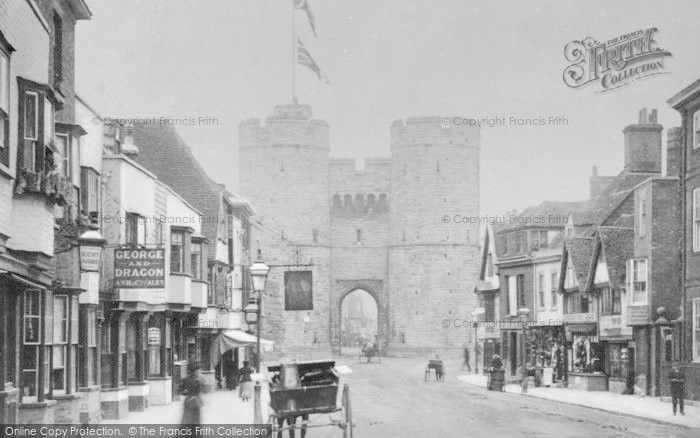 Photo of Canterbury, Westgate 1901