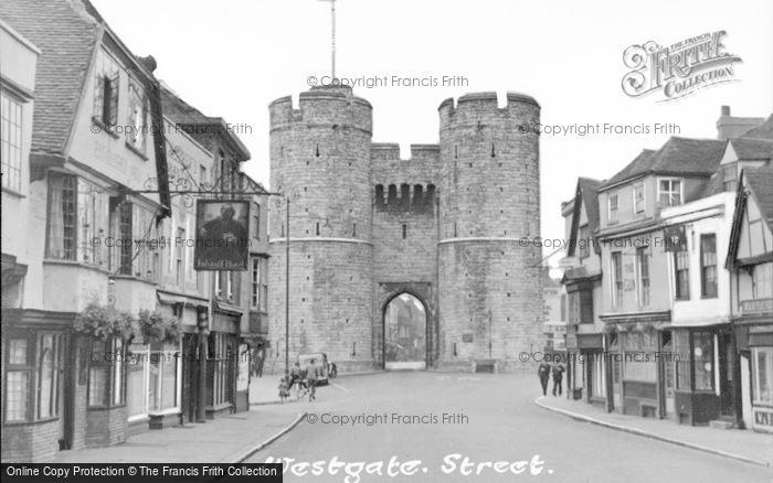 Photo of Canterbury, Westgate c.1950