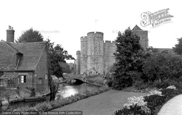 Photo of Canterbury, Westgate Gardens c.1955