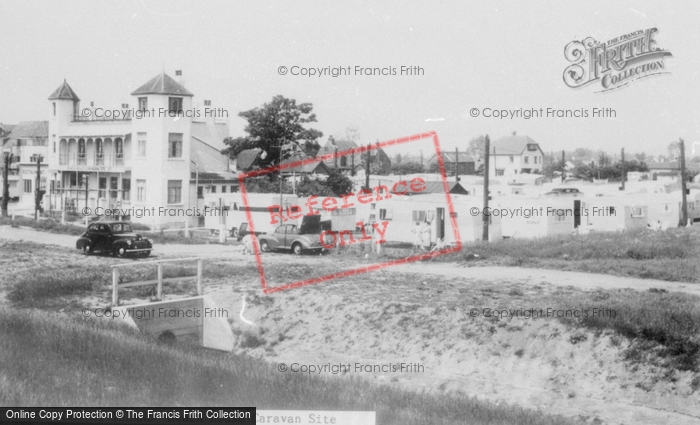 Photo of Canvey Island, Beach House Caravan Site c.1960