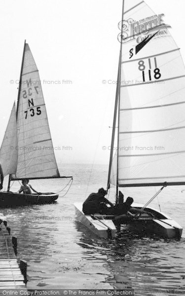 Photo of Canvey Island, Catamarans c.1960