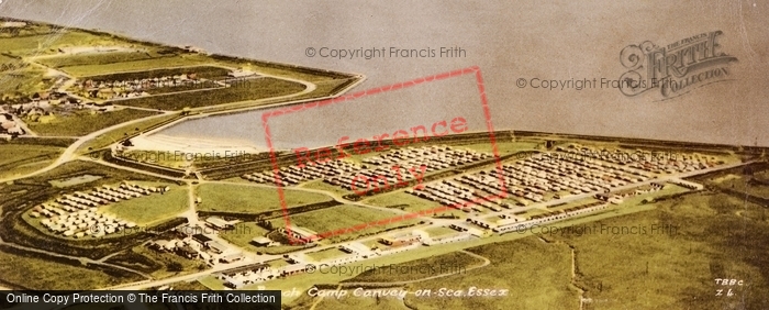 Photo of Canvey Island, Devonshire Royal Hospital From Slopes c.1955