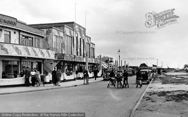 Photo of Canvey Island, Eastern Esplanade And Monico Casino c.1950