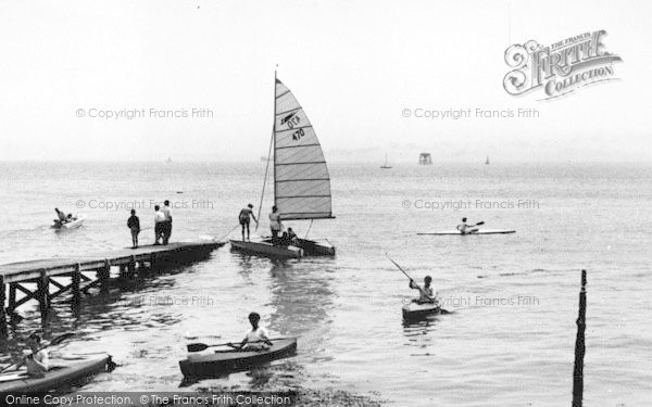 Photo of Canvey Island, Sailing c.1960