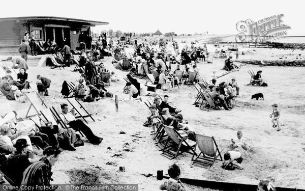 Photo of Canvey Island, Shell Beach c.1950