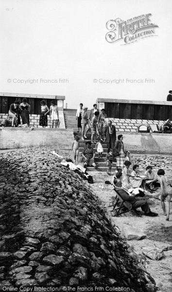 Photo of Canvey Island, Steps To The Beach c.1960