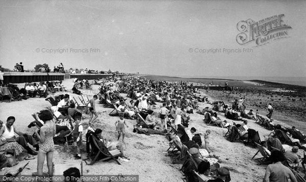 Photo of Canvey Island, The Beach c.1960