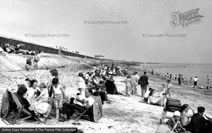 Photo of Canvey Island, The Beach c.1960