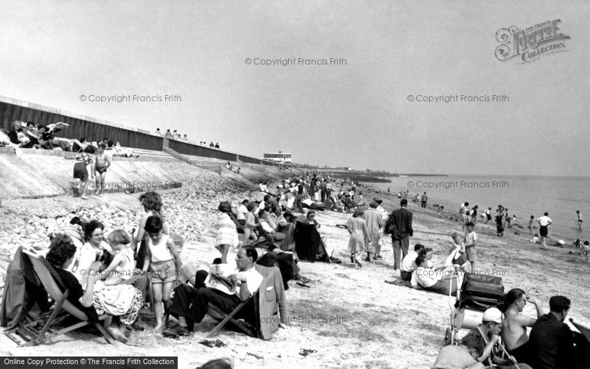 Canvey Island, the Beach c1960