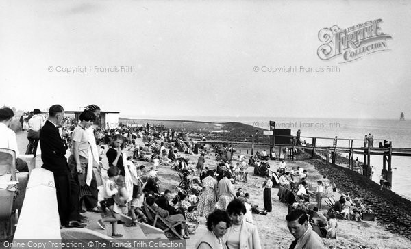 Photo of Canvey Island, The Beach c.1960