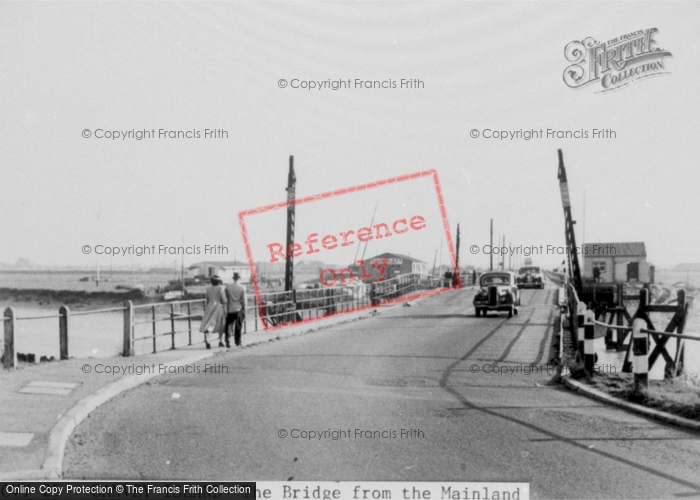Photo of Canvey Island, The Bridge From The Main Land c.1955