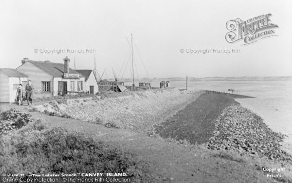 Photo of Canvey Island, The Lobster Smack c.1955