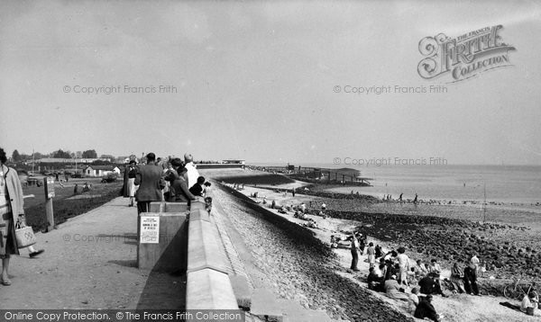 Photo of Canvey Island, The New Sea Wall c.1960
