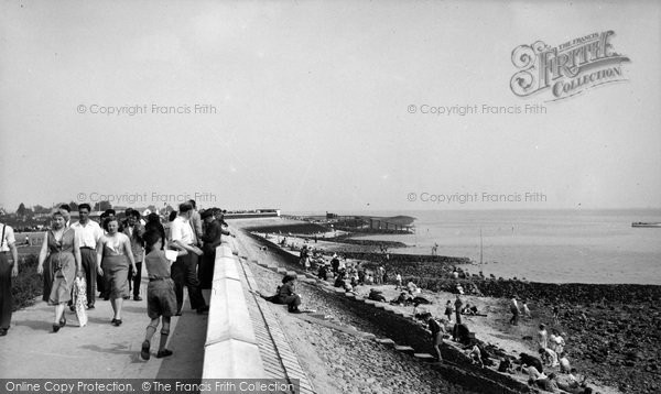 Photo of Canvey Island, The New Sea Wall c.1960
