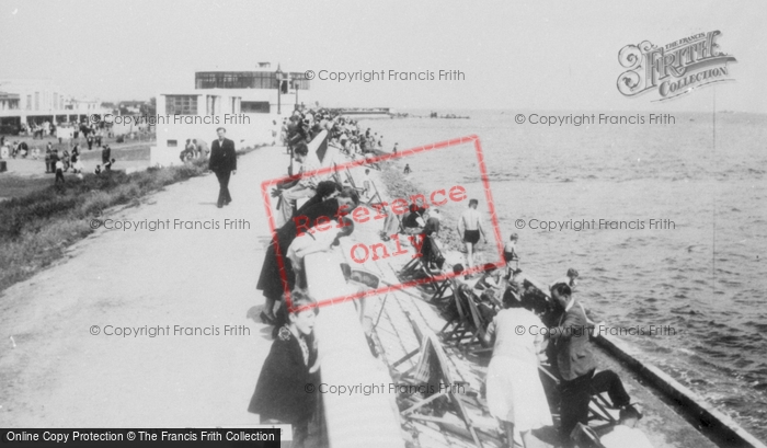 Photo of Canvey Island, The Promenade c.1955