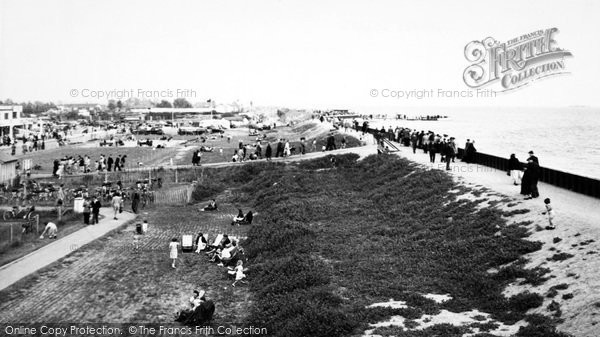 Photo of Canvey Island, The Sea Wall c.1955