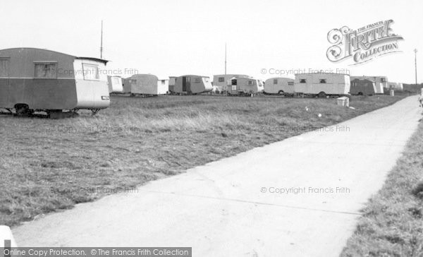 Photo of Canvey Island, Thorney Bay Caravan Camp c.1955