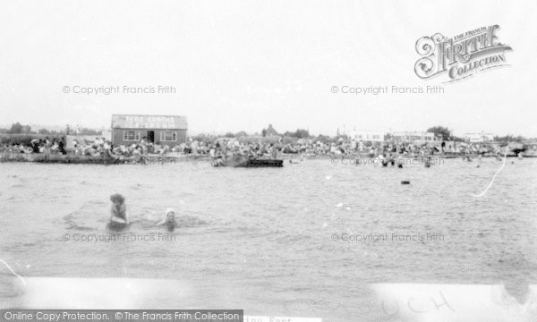 Photo of Canvey Island, Thorney Bay Looking East c.1955