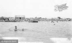 Thorney Bay Looking East c.1955, Canvey Island