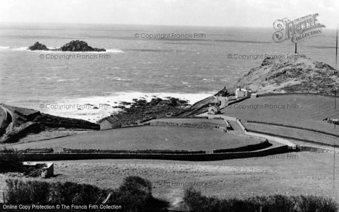 Photo of Cape Cornwall, And Brisons Rocks c.1955