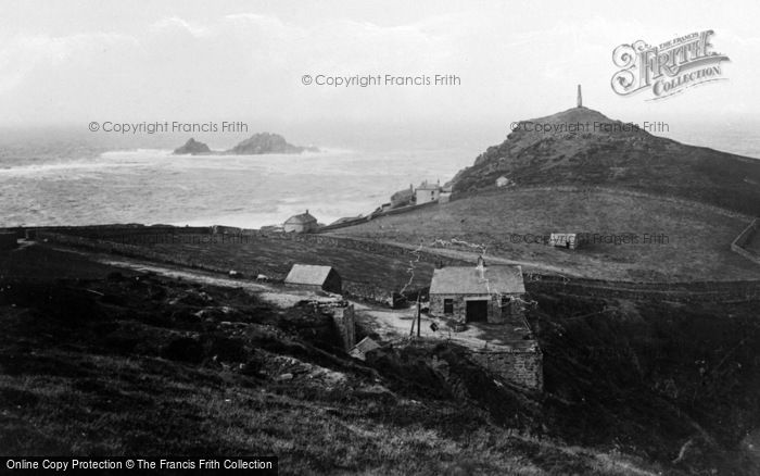 Photo of Cape Cornwall, And The Brisons c.1932