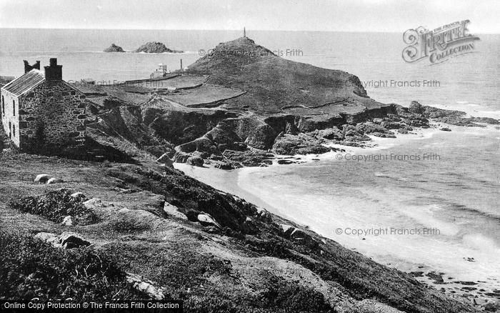 Photo of Cape Cornwall, c.1910