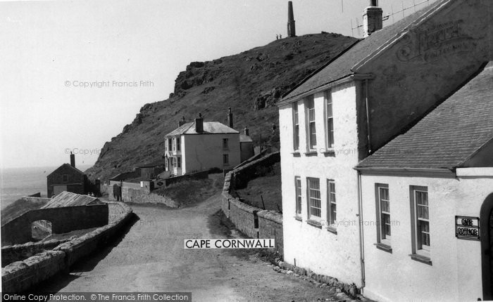 Photo of Cape Cornwall, c.1955