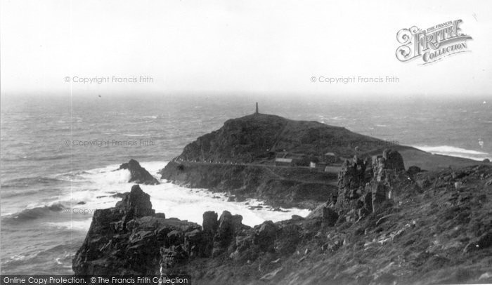 Photo of Cape Cornwall, From Carn Gloose c.1932