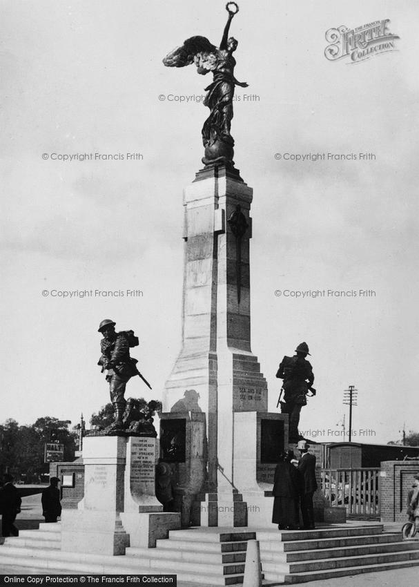 Cape Town, War Memorial, Adderley Street c1935
