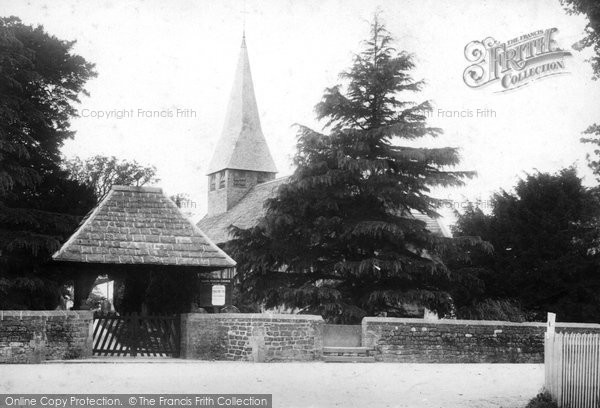Photo of Capel, Church Of St John The Baptist And Lychgate 1903