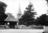 Church Of St John The Baptist And Lychgate 1903, Capel