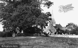 Church Of St John The Baptist From The Meadows 1908, Capel